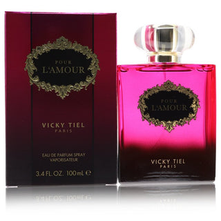 Vicky Tiel Pour L'amour by Vicky Tiel Eau De Parfum Spray 3.4 oz for Women - PerfumeOutlet.com