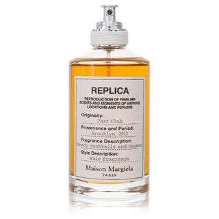 Replica Jazz Club by Maison Margiela Eau De Toilette Spray (Unisex Tester) 3.4 oz for Men - PerfumeOutlet.com