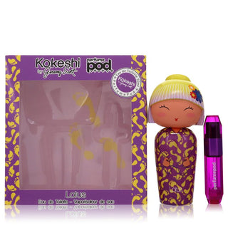 Kokeshi Lotus by Kokeshi Gift Set -- 1.7 oz Eau de Toilette + .16 oz Refillable PerfumePod for Women - PerfumeOutlet.com