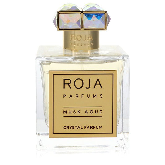 Roja Musk Aoud Crystal by Roja Parfums Extrait De Parfum Spray (Unisex Unboxed) 3.4 oz for Women - PerfumeOutlet.com