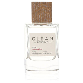 Clean Amber Saffron by Clean Eau De Parfum Spray (unboxed) 3.4 oz for Women - PerfumeOutlet.com