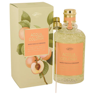 4711 Acqua Colonia White Peach & Coriander by Maurer & Wirtz Eau De Cologne Spray for Women - PerfumeOutlet.com