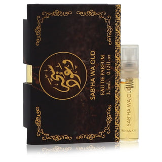 Sabha Wa Oud by Rihanah Vial (sample) .12 oz for Men - PerfumeOutlet.com