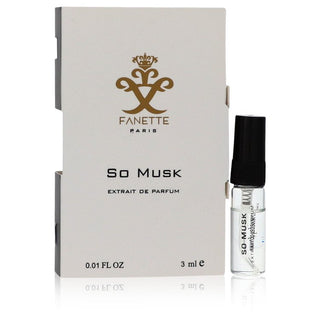 So Musk by Fanette Vial (Unisex sample) .01 oz for Men - PerfumeOutlet.com