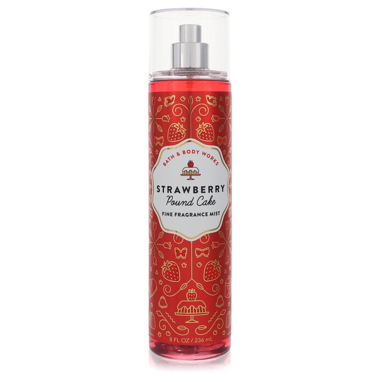 Bath & Body Works Strawberry Pound Cake by Bath & Body Works Body Mist 8 oz for Women - PerfumeOutlet.com