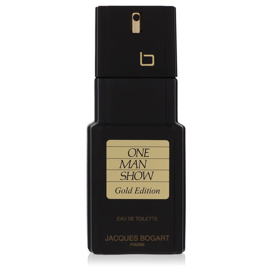 One Man Show Gold by Jacques Bogart Eau De Toilette Spray (unboxed) 3.3 oz for Men - PerfumeOutlet.com