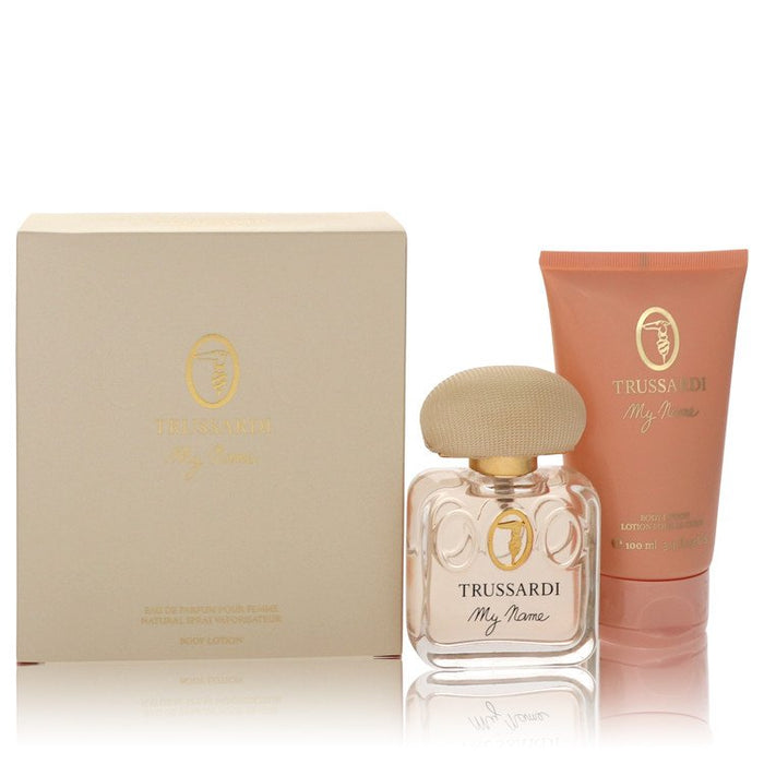 — Parfum Set 3.4 Name Trussardi De -- My + oz 1.7 Eau Gift by Trussardi