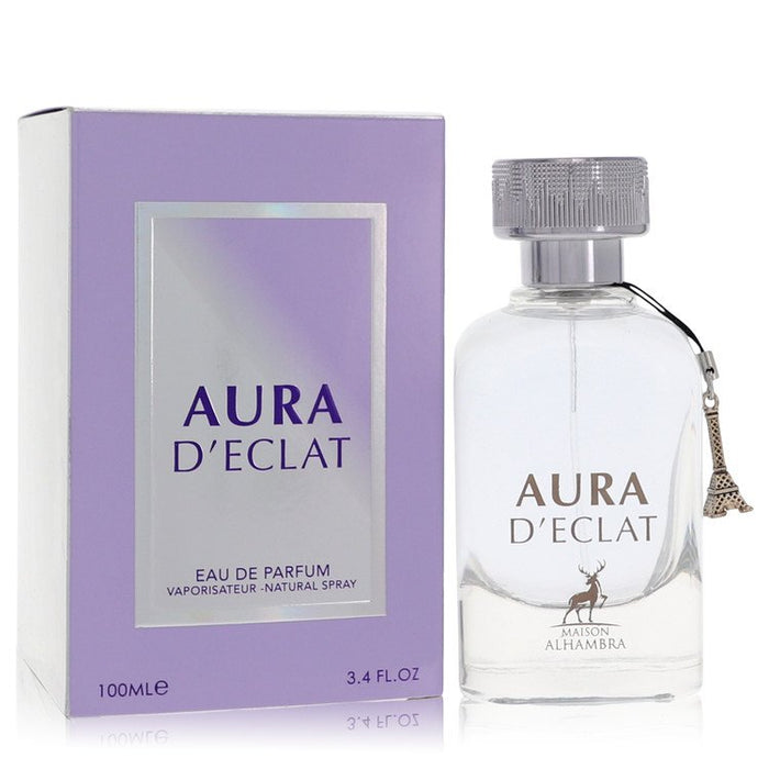 AURA D'ECLAT 💥🏅 Maison Alhambra Eau De Parfum 100ML 3.4FL.OZ UAE  ORIGINAL